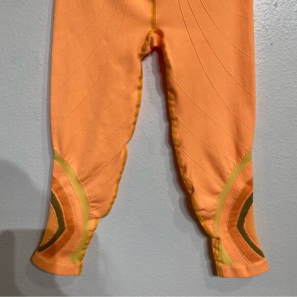 Free People Movement Orange Sun High-rise 7/8 The Essence Leggings Sz M NWOT - Picture 3 of 9